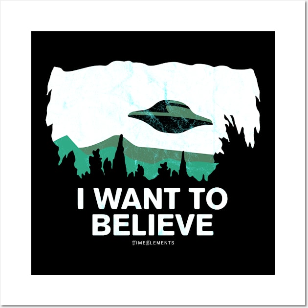 I want to believe Wall Art by filippob